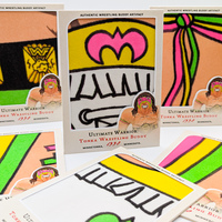 Ultimate Warrior Wrestling Buddy Custom Relic Swatch Trading Card - Thumbnail 5