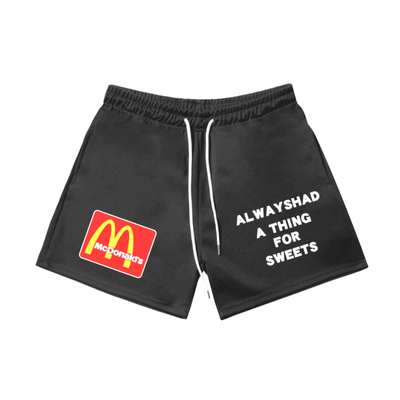 McDONALD'S ALWAYS HAD A THING FOR SWEETS SHORTS