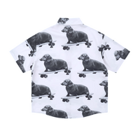 SKATEBOARDING DACHSHUND SHIRT - Thumbnail 1