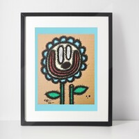 🌷Drawing by Celipe Perroloco "Smile"  - Thumbnail 3