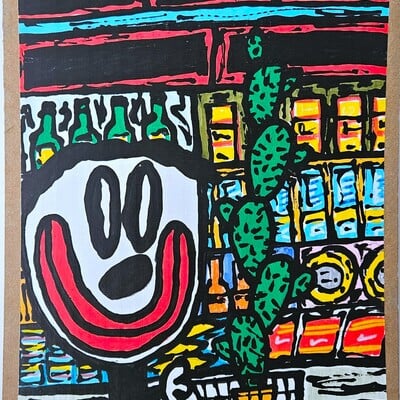 🌷painting by celipe perroloco "add to cart"  - Thumbnail 2