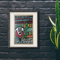 🌷Painting by Celipe Perroloco "Add to cart"  - Thumbnail 4