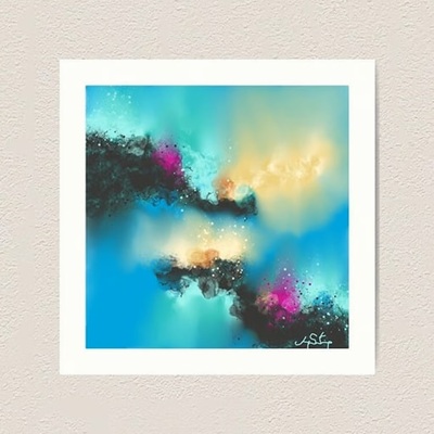Illumination theory art print