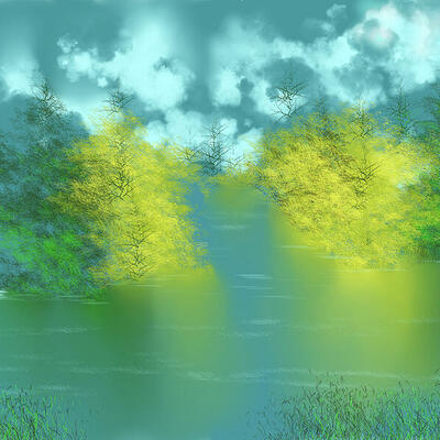 Peaceful easy feeling art print