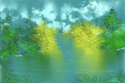 Peaceful Easy Feeling Art Print