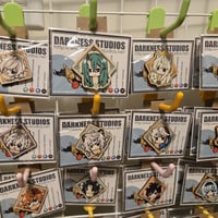 Arknights 1.5" Wooden Pins - Thumbnail 1