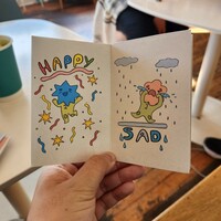 Pip+Bip's Tiny Book of Big Feelings Zine - Thumbnail 1