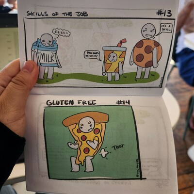 The mascots vol.1 zine 