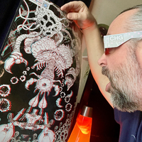 3D Poster 11x17 "Buff 80s Dude Vs. Contrarian Boss" - Thumbnail 3