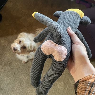 Sock monke plush