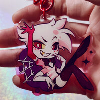 Hazbin hotel keychains - Thumbnail 3