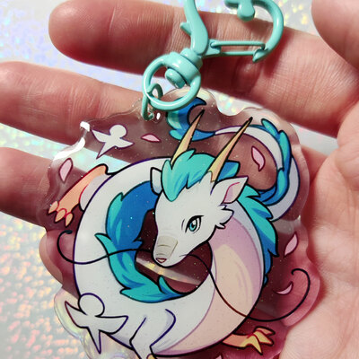 Ghibli inspired keychains