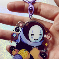 Ghibli inspired keychains - Thumbnail 1