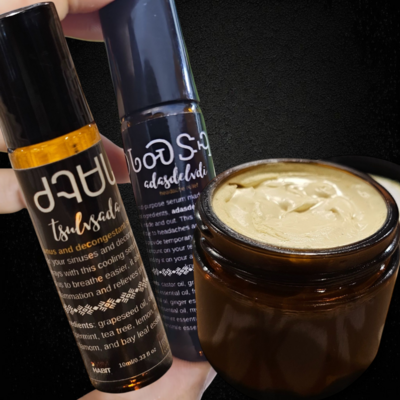 Relief bundle - balm and two serums - Thumbnail 2