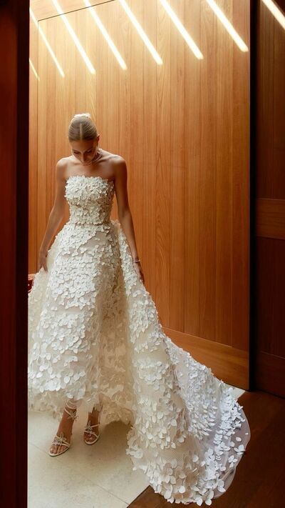 Luxury Ball Gown Lace Wedding Dress Bridal Gown Wedding Gown