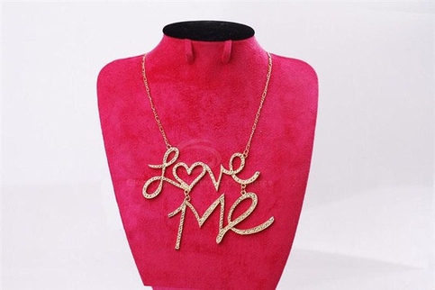 Love Me Rhinestone Necklace