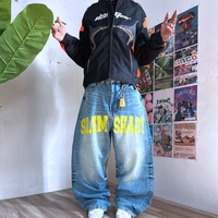 SLIM SHADY WIDE LEG JEANS - Thumbnail 1