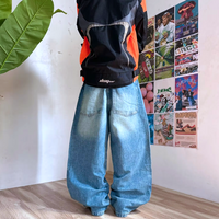 SLIM SHADY WIDE LEG JEANS - Thumbnail 2