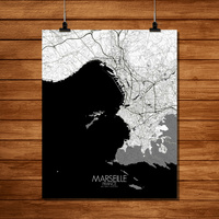 MARSEILLE - FORMAT 40x50cm - Thumbnail 3