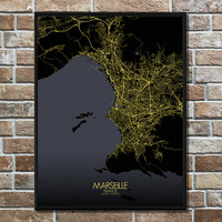 MARSEILLE - FORMAT 40x50cm - Thumbnail 8