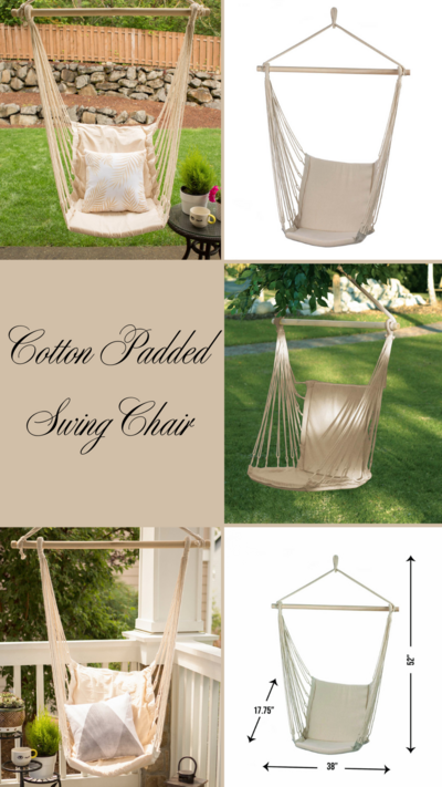 Cotton Padded Swing Chair