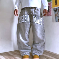 O R G A S M DONOR WIDE LEG JEANS - Thumbnail 2