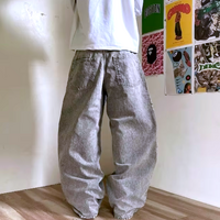 O R G A S M DONOR WIDE LEG JEANS - Thumbnail 3