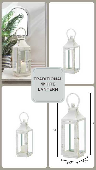 Traditional White Lantern