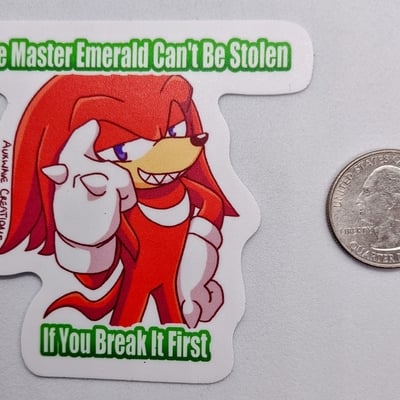 Can't be stolen sticker