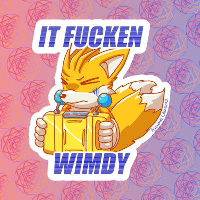Wimdy sticker