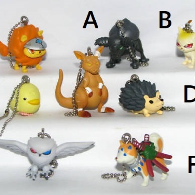Kateikyo hitman reborn animal mascot gashapons