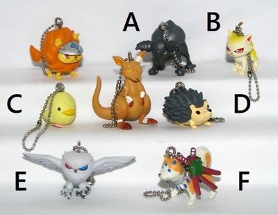 Kateikyo Hitman Reborn Animal Mascot Gashapons
