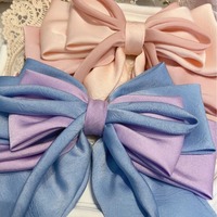Big Bowknot Tulip Hair Clips - Thumbnail 2