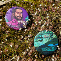 44 mm MATTE circle pins - Thumbnail 3