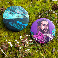 44 mm MATTE circle pins - Thumbnail 4