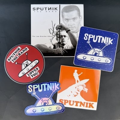 Sticker bundle - sputnik the band