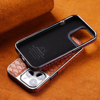 Luxury Leather Case For iPhone 16 15 14 IPS708 - Thumbnail 4