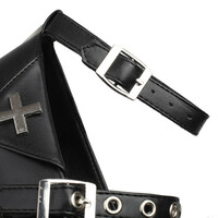 Punk Strap Cross High Heels - 3colors - Thumbnail 7