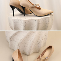 Elegant Pointed Toe High Heels - 3colors - Thumbnail 4