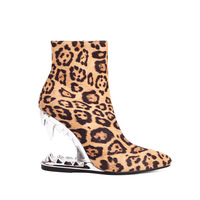 Leopard Hollow Special Heeled Boots - Thumbnail 4