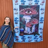 "Amanita Muscaria" Tapestry  - Thumbnail 1
