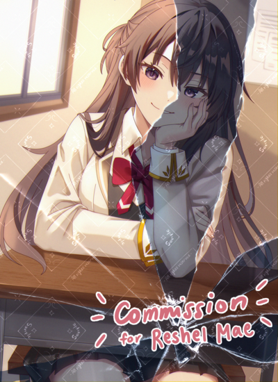 Yuki Suou - Split/Nice/Naughty- Alya Hides Her Feelings (8x11 or 5x5) Signed Print