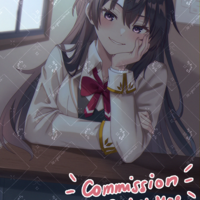 Yuki Suou - Split/Nice/Naughty- Alya Hides Her Feelings (8x11 or 5x5) Signed Print - Thumbnail 2