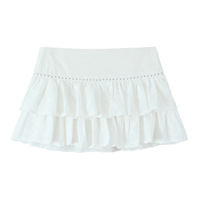 Sexy sweet embroidered jacquard lace cake skirt - Thumbnail 2