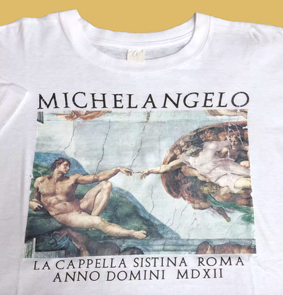 Free Shipping-MICHELANGELO TEE