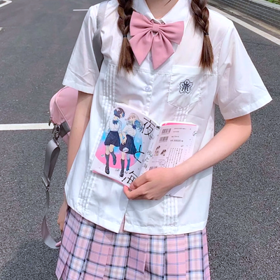 *free shipping*arashi jk uniform embroidery shirt