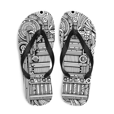 Soul frabic flip-flops