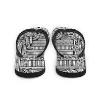 Soul Frabic Flip-Flops - Thumbnail 2