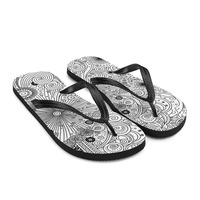 Blast Frabic  Flip-Flops - Thumbnail 6