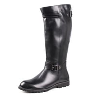 Long boots trendy casual zipper high boots knight boots - Thumbnail 6